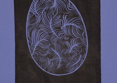 Jajo, linoryt 21×29,7