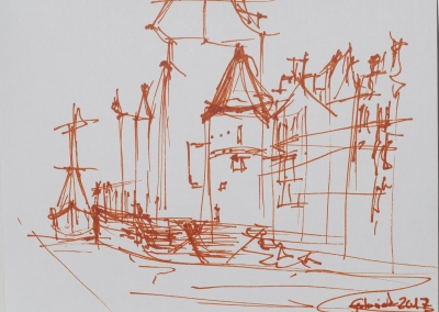 w podróży, Gdańsk 10x13cm